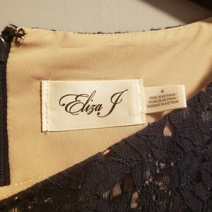 Eliza J Dresses - Navy bell sleeve lace dress Eliza J Dresses - Navy bell sleeve lace dress